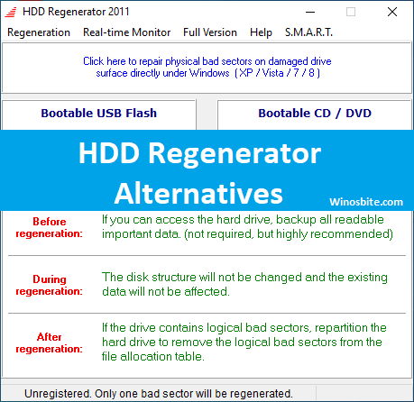 HDD Regenerator crack