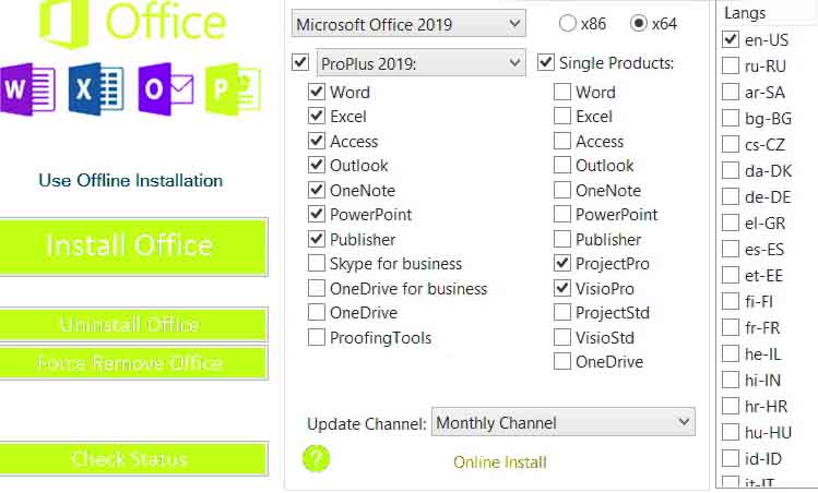 Microsoft Office 2019 pic