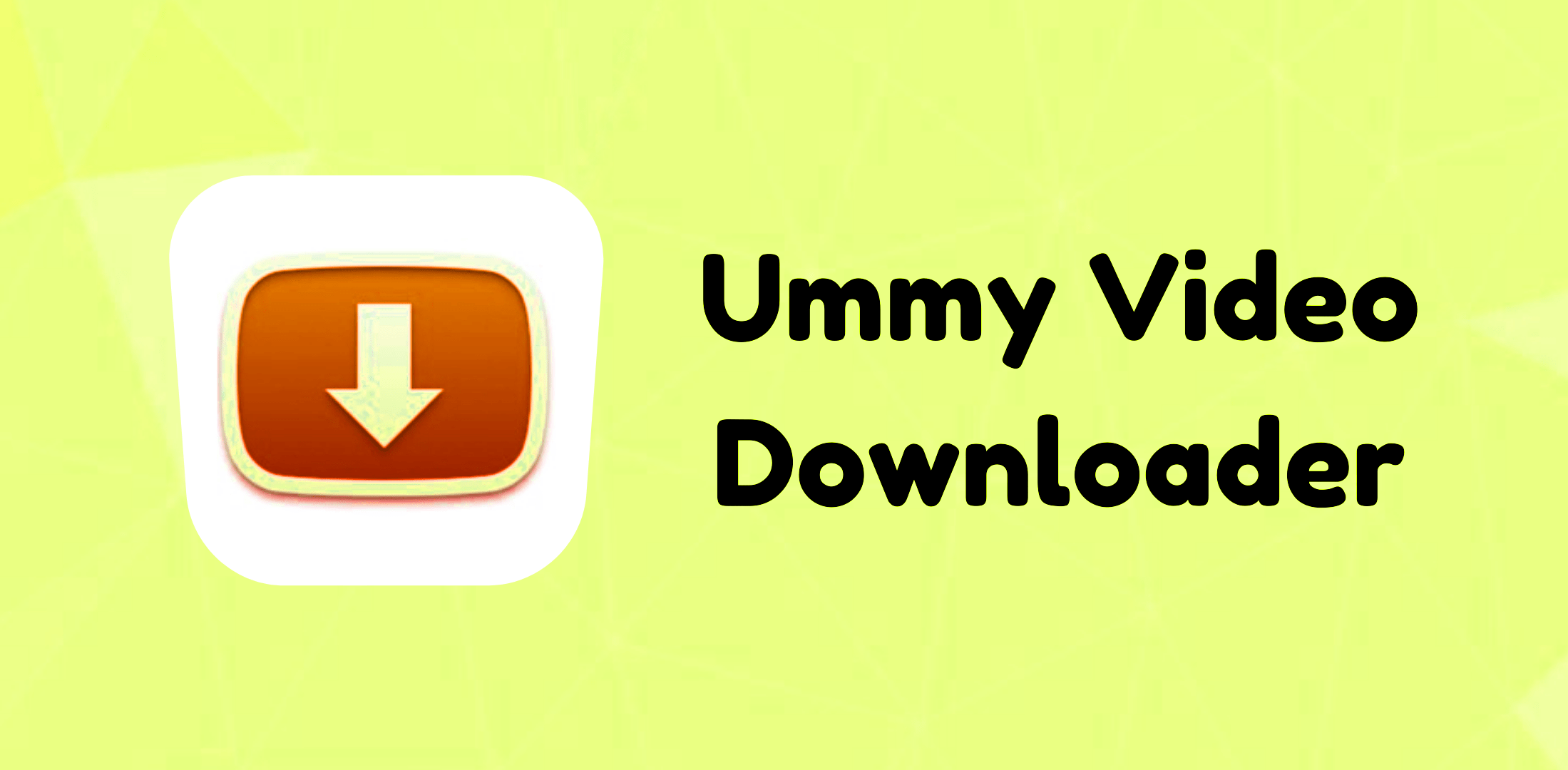Ummy Video Downloader Logo Pic