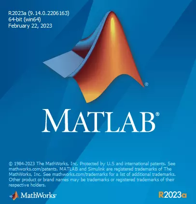 MathWorks MATLAB R2023a v9.14.0 logo